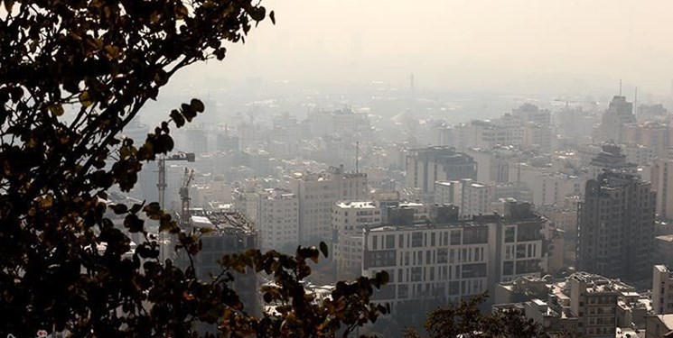 کیفیت هوای 5 شهر استان تهران قرمز است